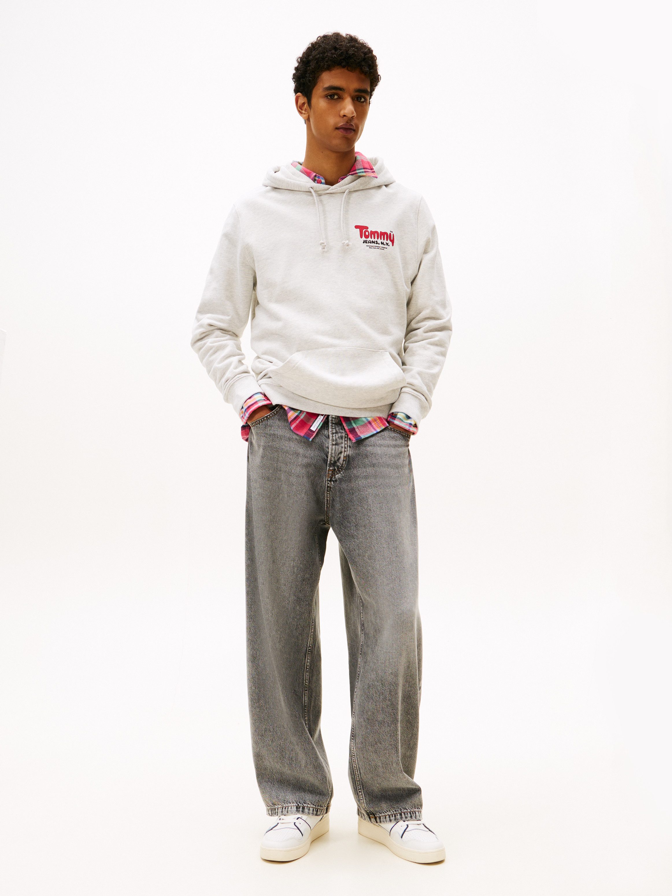 Tommy Jeans Kapuzensweatshirt FONT PLAY HOODIE Regular fit mit Kapuze