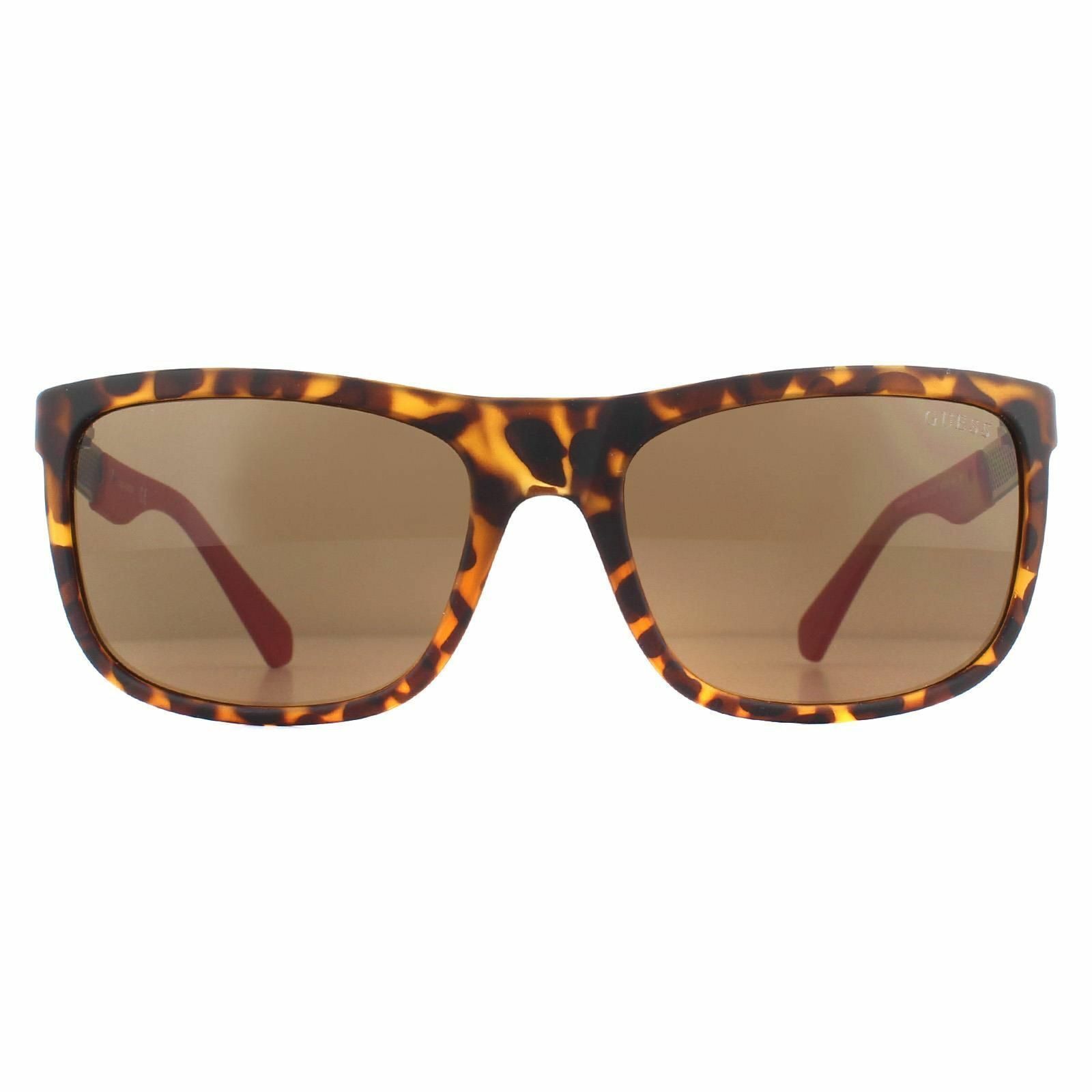 Guess Sonnenbrille Guess Herren Sonnenbrille, Guess Havanna 230GUS000179 Sonnenbrille Logo