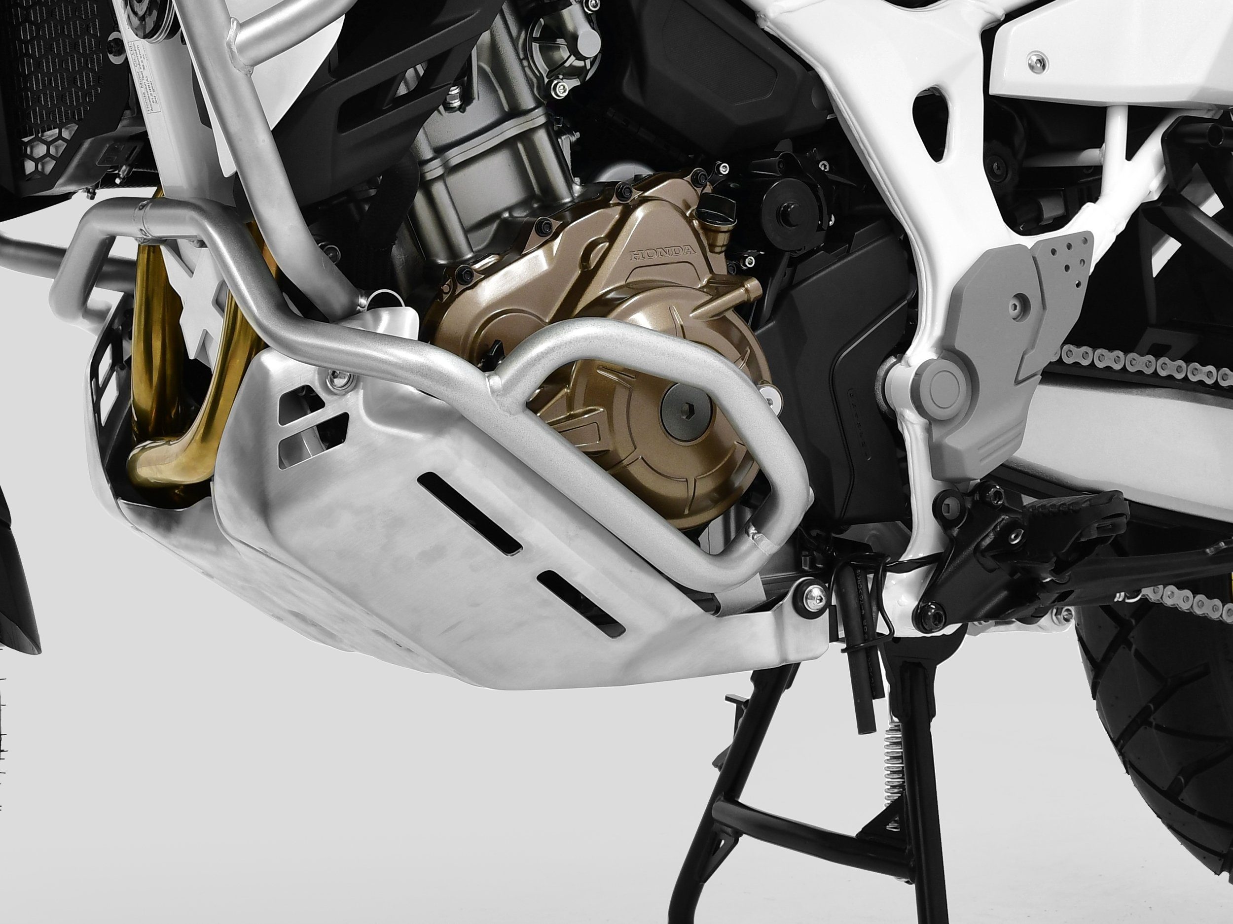 Motor-Schutzhülle Sturzbügel für Honda CRF 1000 L Africa Twin Adventure Sports silber