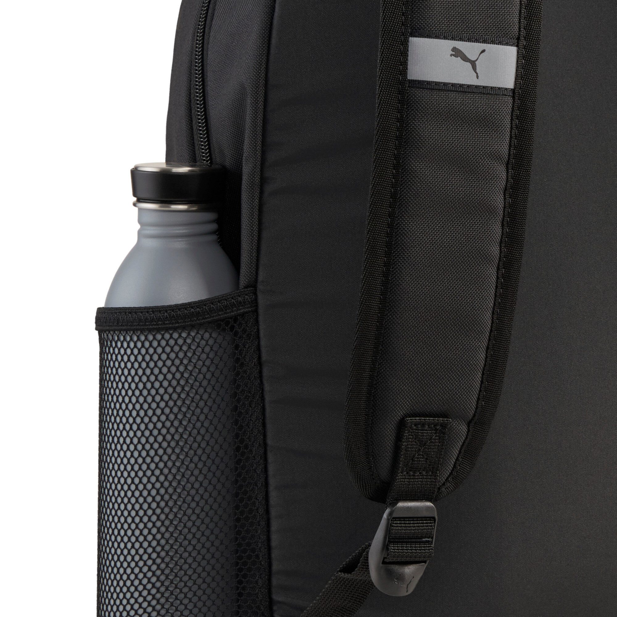 PUMA Sporttasche BVB ESS BACKPACK, unifarbenes Design, sportlicher Stil, für Erwachsene, aus Polyester
