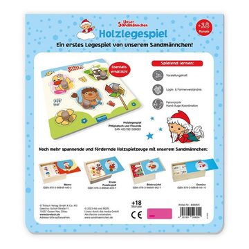 Trötsch Verlag Puzzle Trötsch Unser Sandmännchen Holzlegespiel Fahrzeuge, Puzzleteile