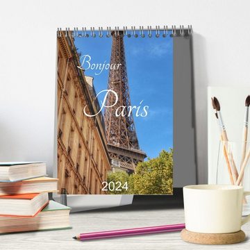 CALVENDO Wandkalender Pariser Ansichten (Tischkalender 2024 DIN A5 hoch)