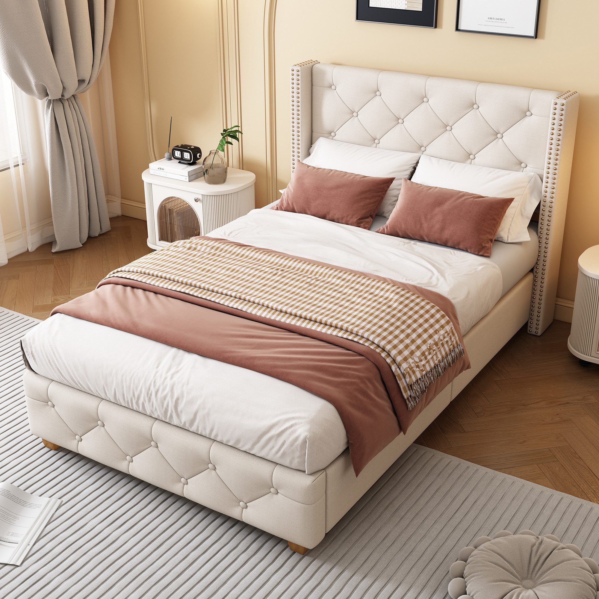 HAUSS SPOLE Polsterbett 90x200cm mit Lattenrost günstig online kaufen