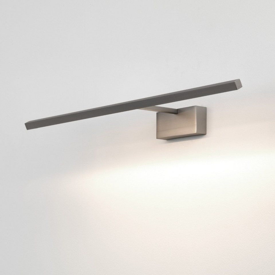 ASTRO LED Bilderleuchte LED Bilderleuchte Mondrian in Nickel-matt 10,8W  219,29lm 600mm, keine Angabe, Leuchtmittel enthalten: Ja, fest verbaut, LED,  warmweiss, Display & Bilderleuchten