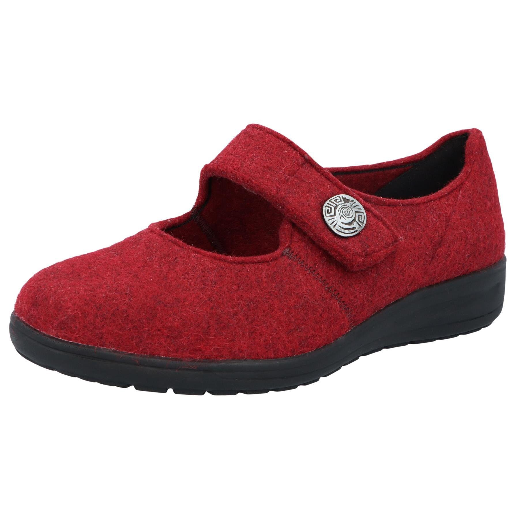 Solidus Erwachsene Solidus Kate Hausschuh Textil Klettschuh