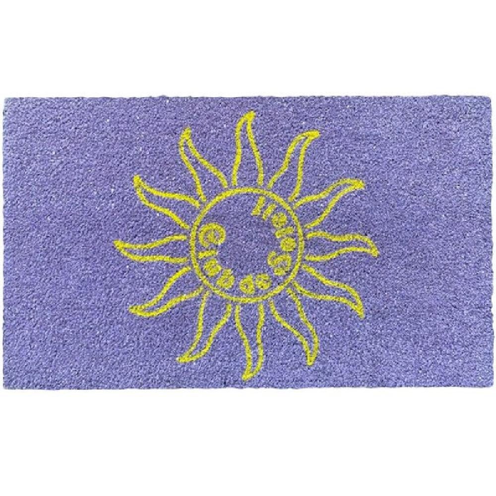 Giftcompany Fußmatte Fußmatte aus Kokosfasern Club de Soleil Lila (75x45cm)