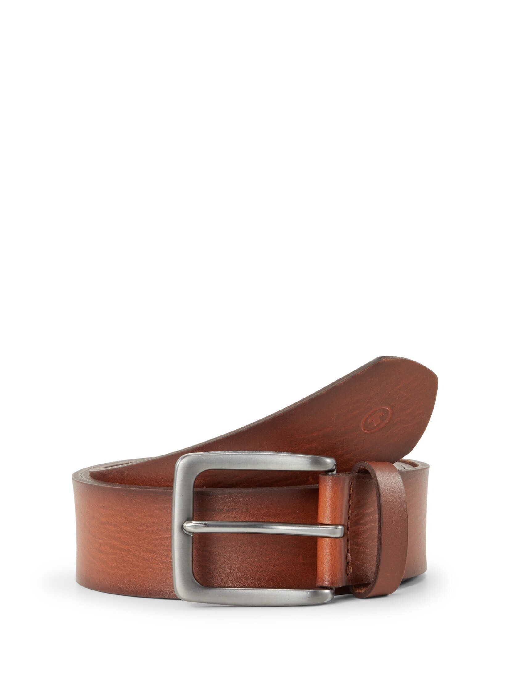 TOM TAILOR Ledergürtel Belts TTSCOTT Ledergürtel mit eckiger Dornschließe