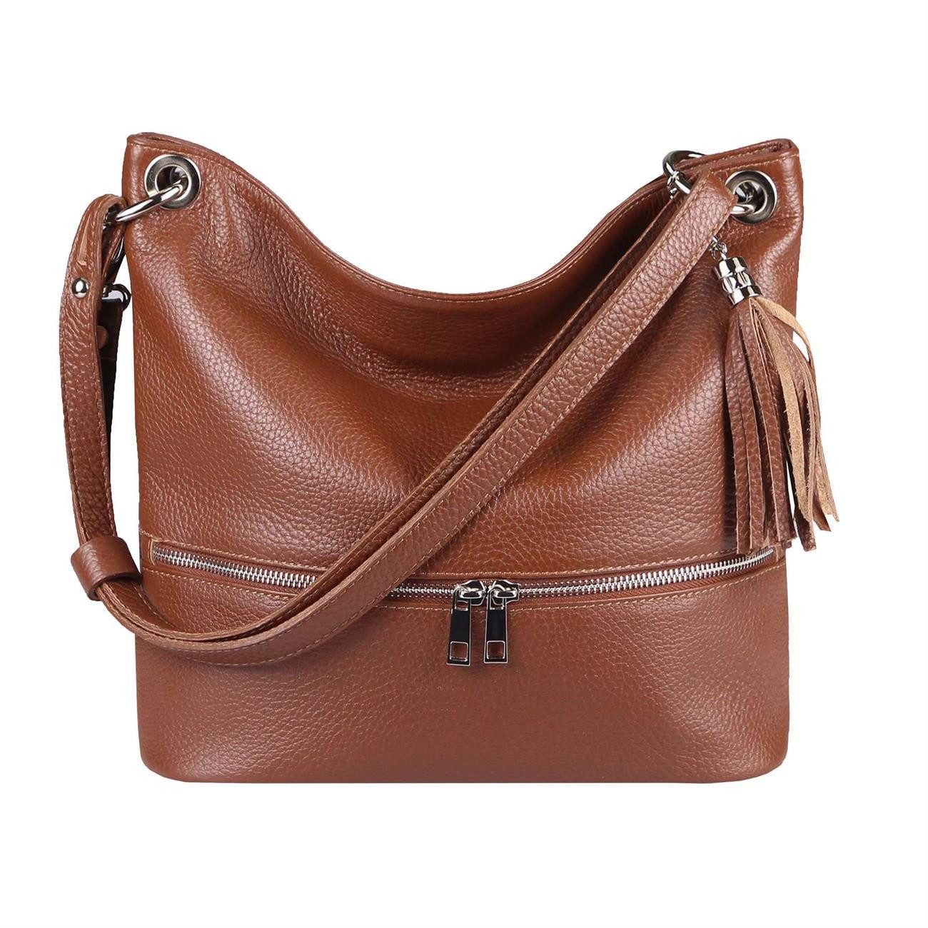 ITALYSHOP24 Schultertasche Made in Italy Damen günstig online kaufen