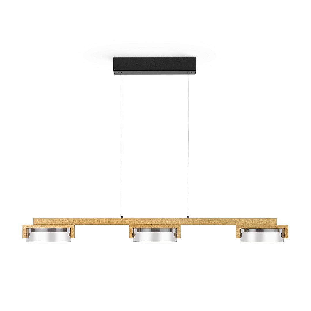 HerzBlut LED-Hängeleuchte Talon mit Rollizug