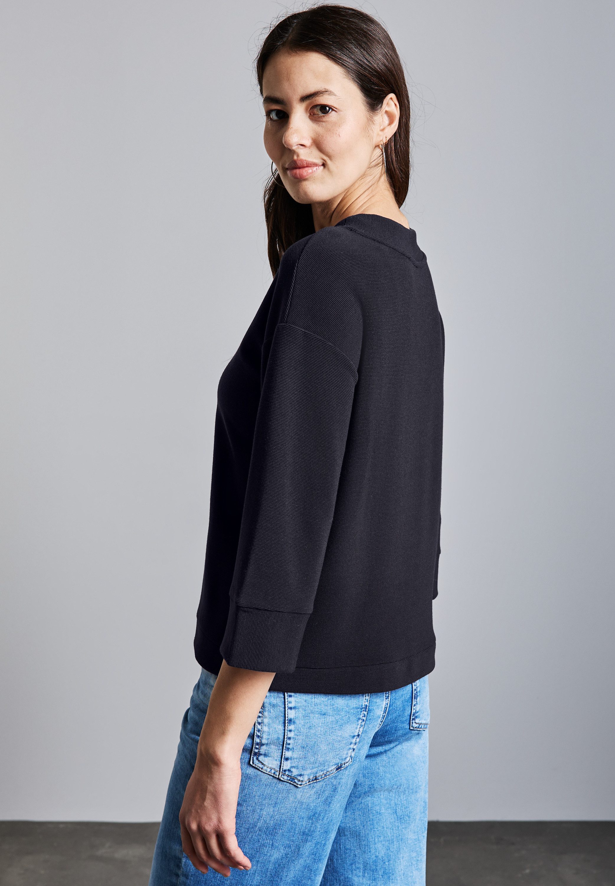STREET ONE 3/4-Arm-Shirt, mit 3/4 Ärmeln günstig online kaufen