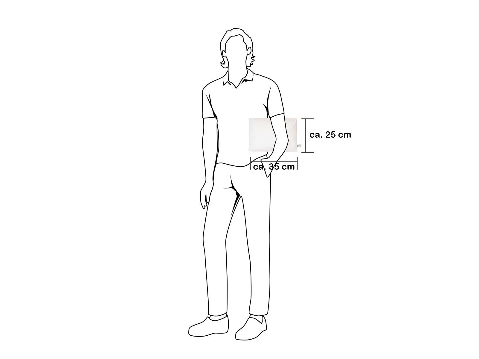 beties Kunstfaserkopfkissen PublikFree, Füllung: 100% Polyester Faserbällch günstig online kaufen