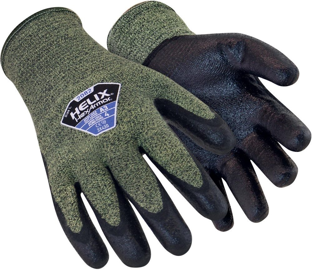 Arbeitshandschuh-Set Schutzhandschuh Hexarmor Helix 2082