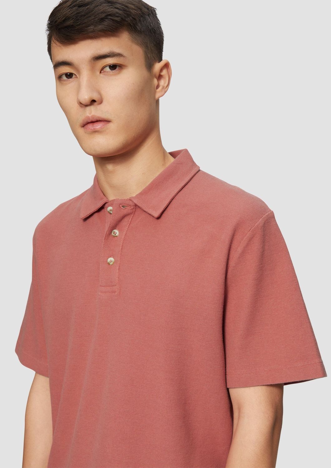 s.Oliver Poloshirt Poloshirt mit Waffelstruktur und günstig online kaufen