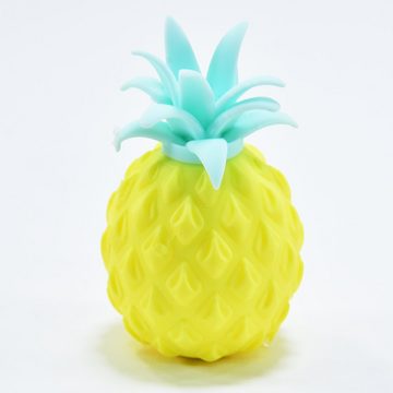 Kögler Lernspielzeug 4 x Quetsch Ananas Antistress Squeeze Toy Handschmeichler 8 x 5 x 5 cm (4-St)