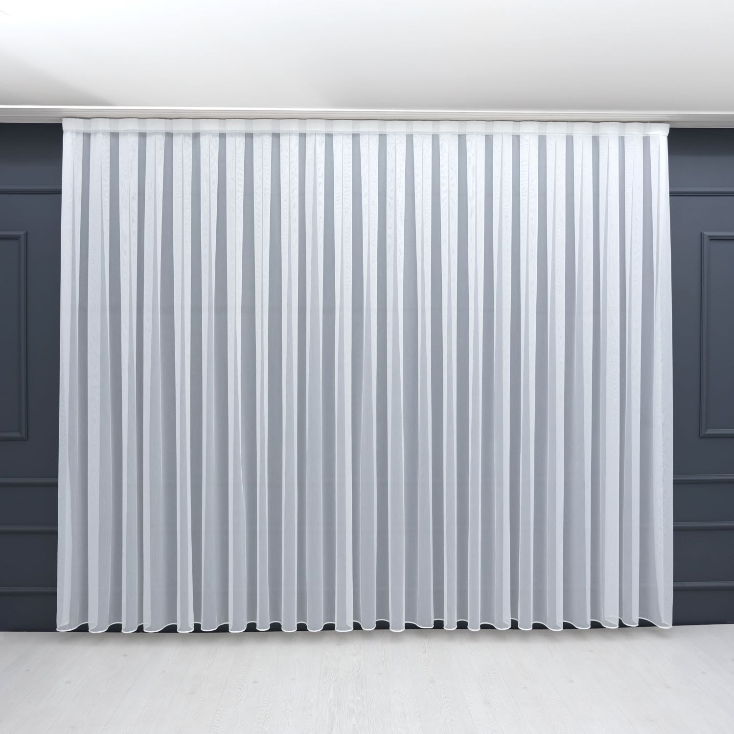 Gardinen by Justyna Gardine Falten Tül Schlicht Gardine, Kräuselband, trans günstig online kaufen