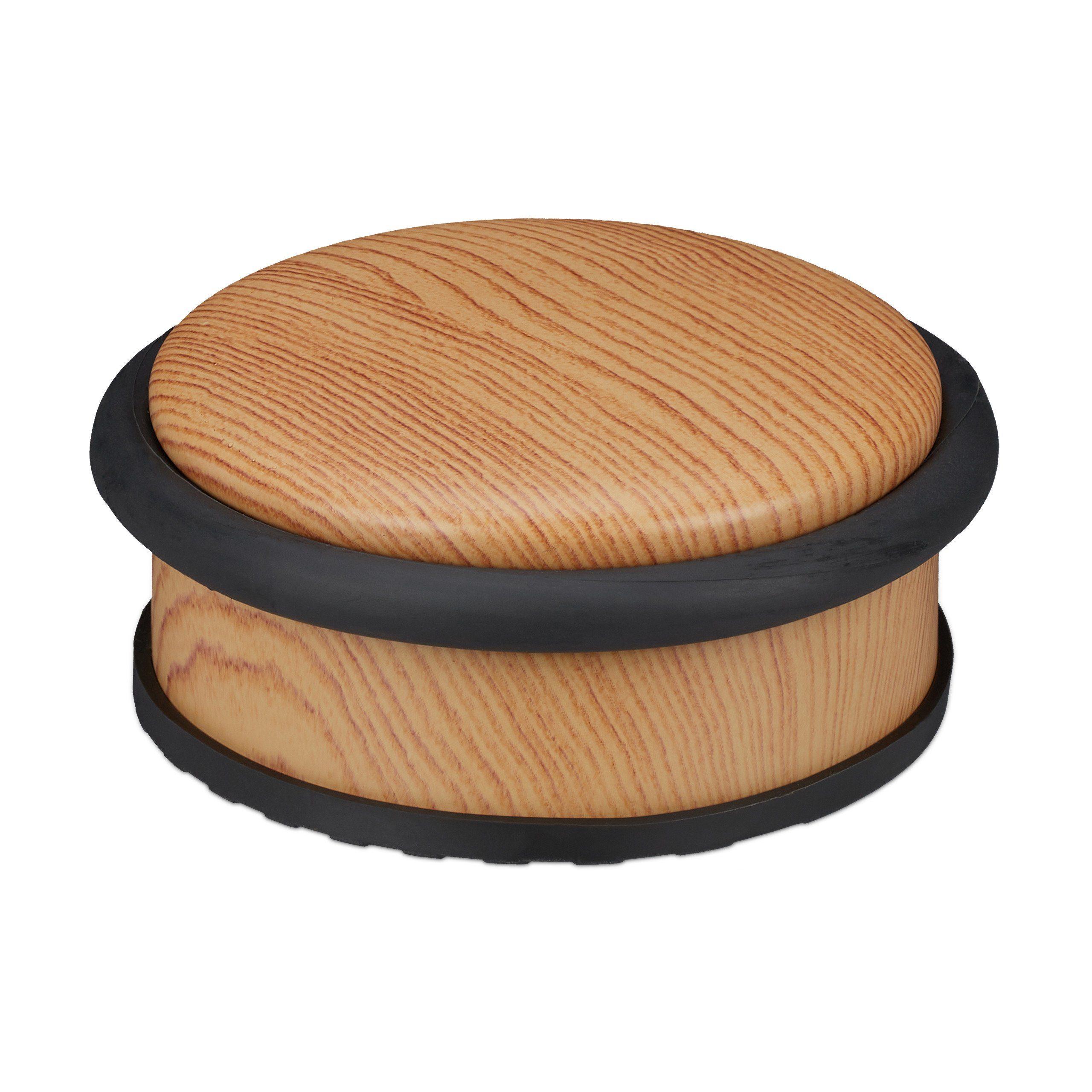 relaxdays Türstopper Holzoptik