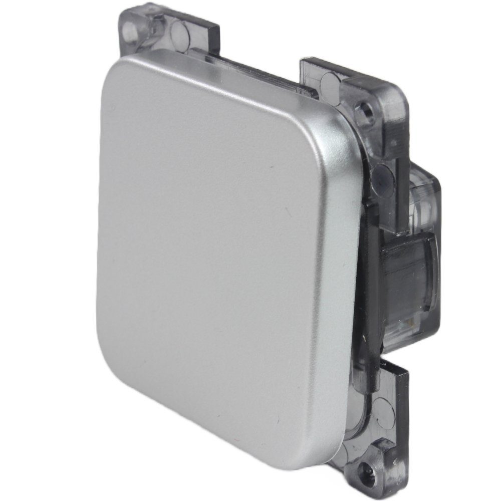 HABA B.V. Lichtschalter C-Line Presto Inprojal CBE 12-230 Volt Schalter silber