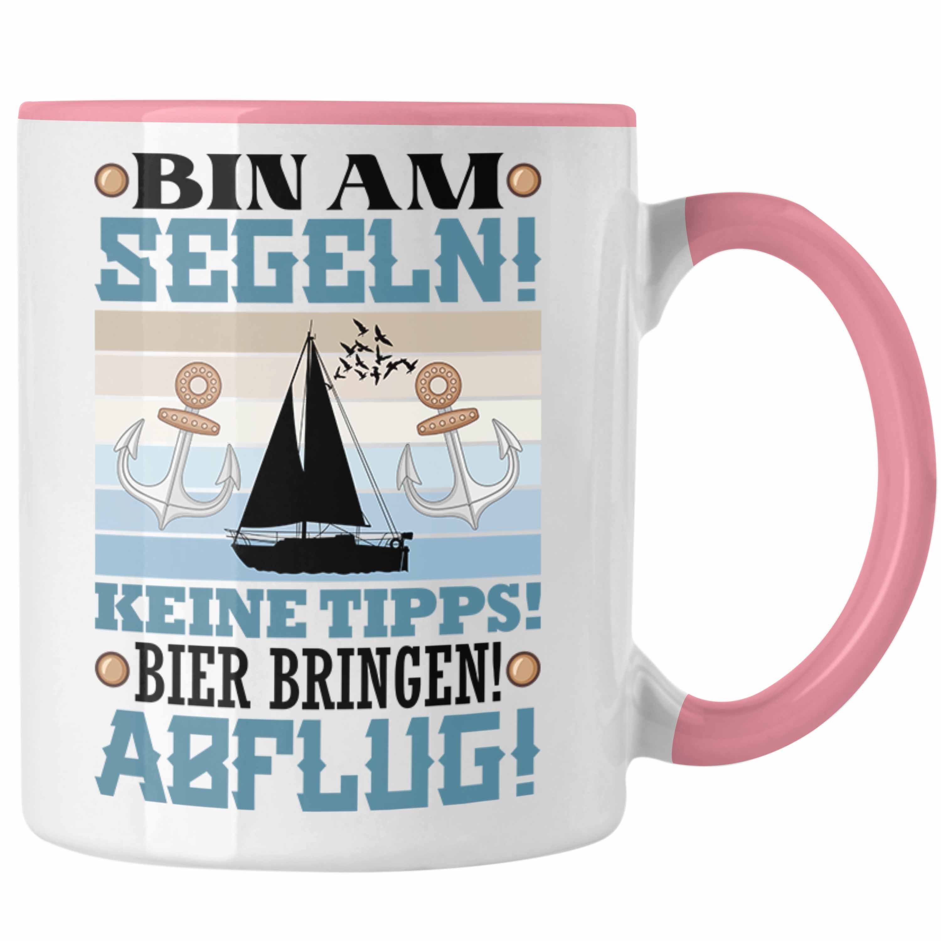 Trendation Tasse Segler Tasse Geschenk Männer Rosa