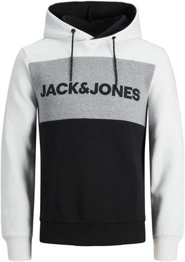 Jack & Jones Kapuzensweatshirt LOGO BLOCKIN SWEAT HOOD