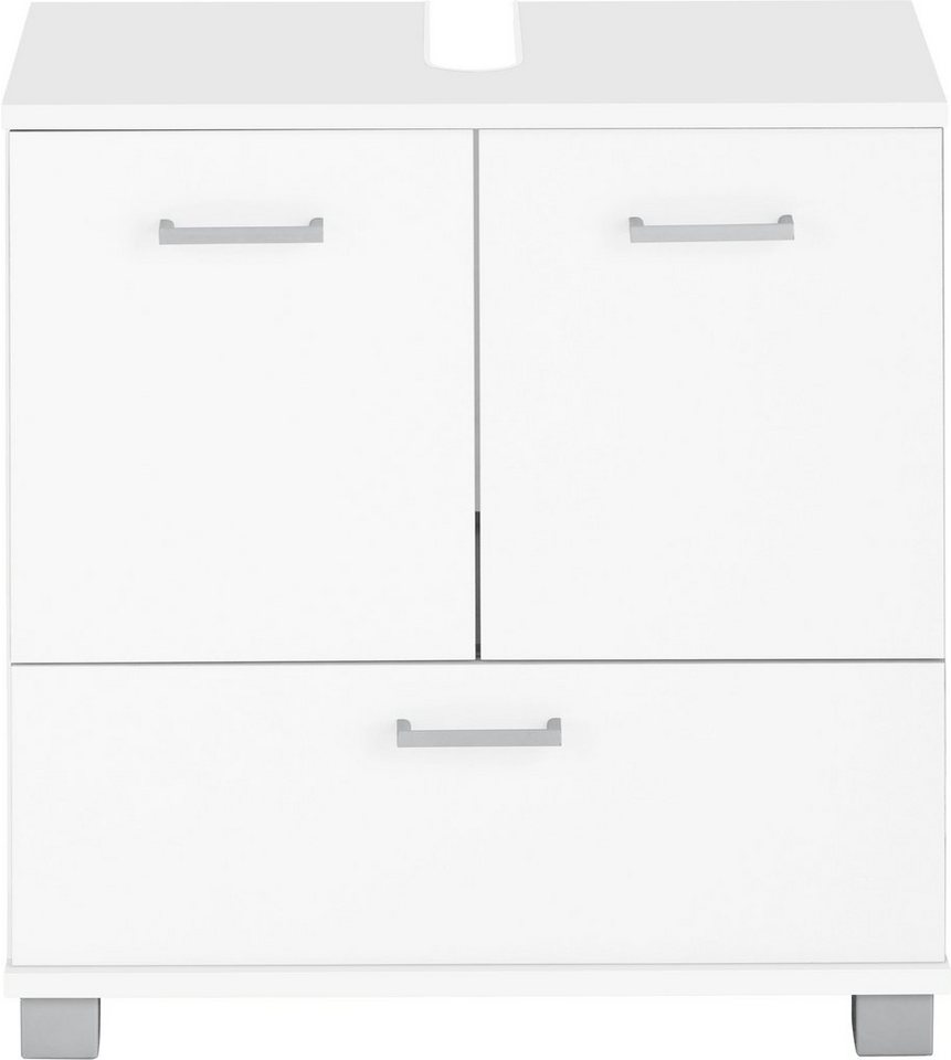 Schildmeyer Waschbeckenunterschrank Mobes Breite 60 cm, Badschrank  Badezimmerschrank WBU Unterschrank