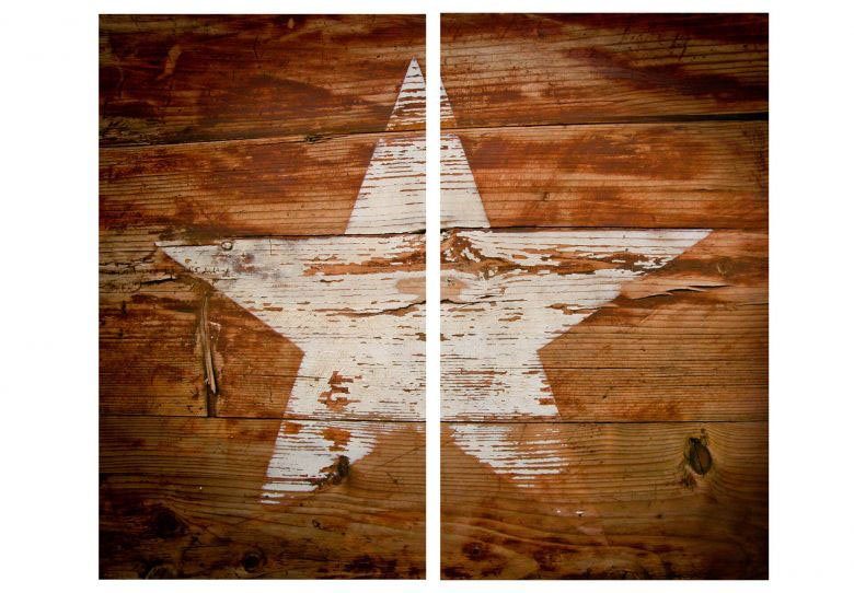 Wall-Art Herd-Abdeckplatte Herdabdeckplatte Vintage Star, Glas, (1 tlg)