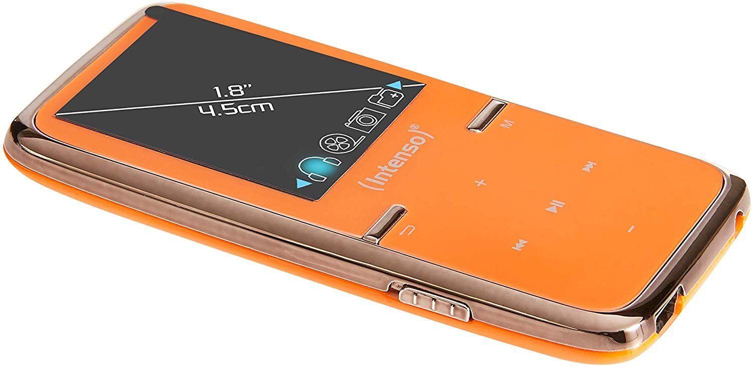 orange Scooter MP3-Player 8GB Intenso Video