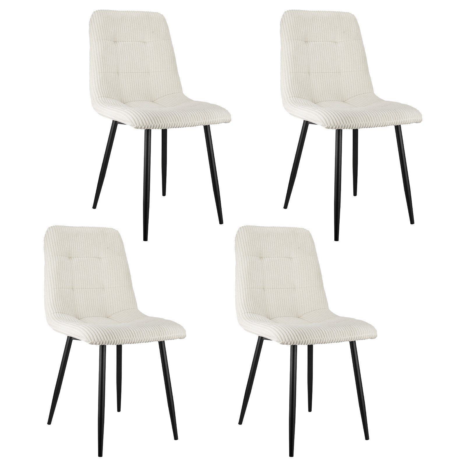 Yemaster Esszimmerstuhl 4er Set, Bequemer Esszimmerstuhl günstig online kaufen