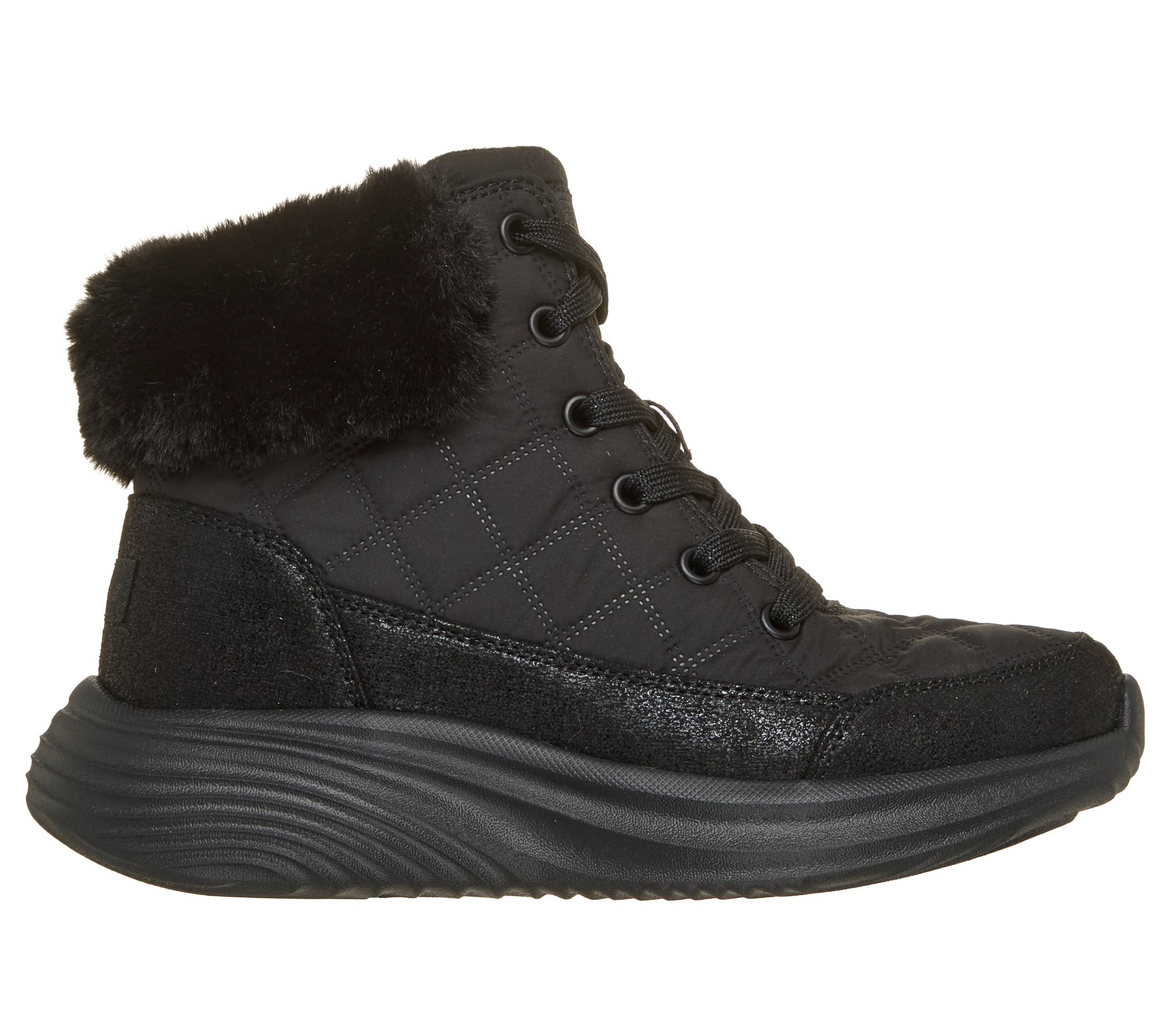 Skechers BOUNDER PRO Winterstiefel Winterboots, Schnürboots, Größenschablone zum Download