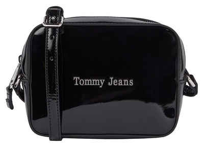 Tommy Jeans Mini Bag TJW MUST CAMERA BAG PATENT PU, Handtasche Damen Tasche Damen Schultertasche