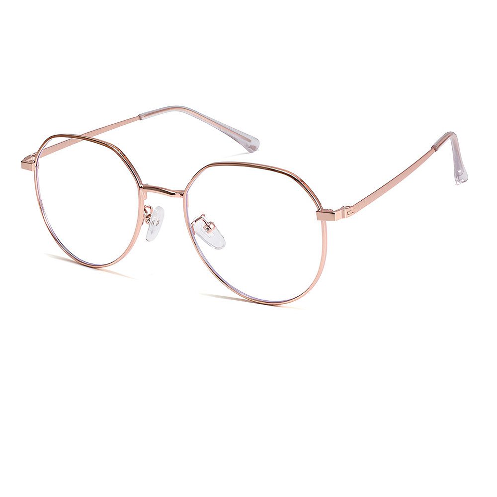 PACIEA Brille Ohne Sehstärke Damen Herren Hochwertige Legierung Anti Blaulicht