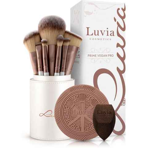 Luvia Cosmetics Kosmetikpinsel-Set Prime Vegan Pro, 15 tlg.