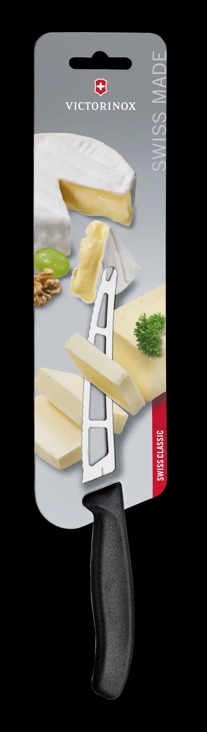 Victorinox Поварские ножи 6.7863.13B Swiss Classic 6.7863.13B 13cm Butter- & Нож для сыра, gelochte Klinge, Wellenschliff, Gabelspitze