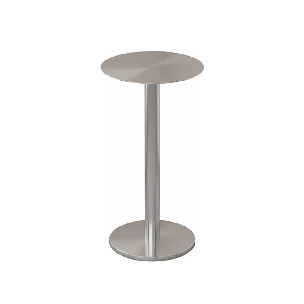 Muxing Bartisch Edelstahl Tisch rostfrei stabil Balkon Gastro (1-St)
