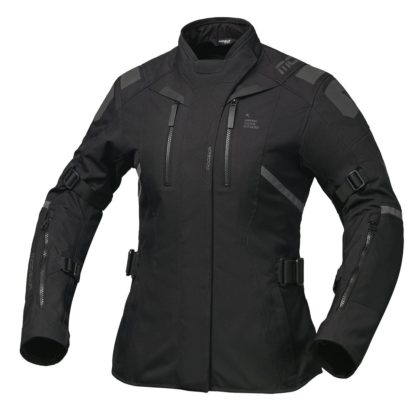Modeka Motorradjacke Modeka Striker III Lady Motorradjacke Schwarz 42 atmungsaktiv
