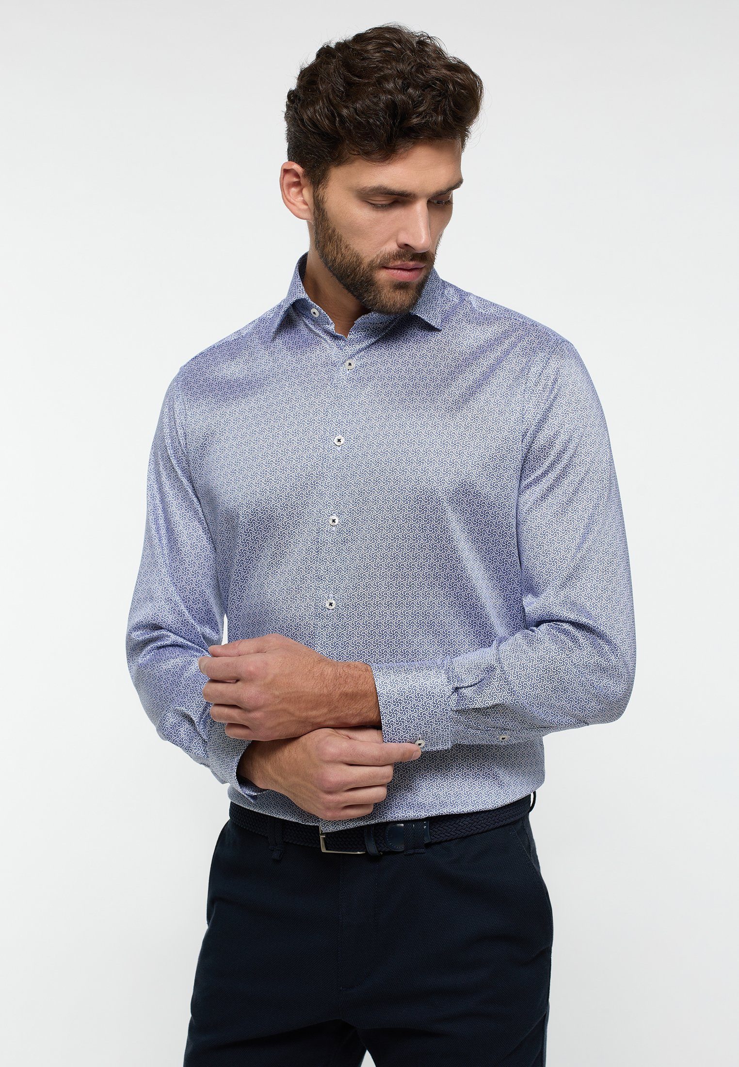 Eterna Langarmhemd MODERN FIT günstig online kaufen