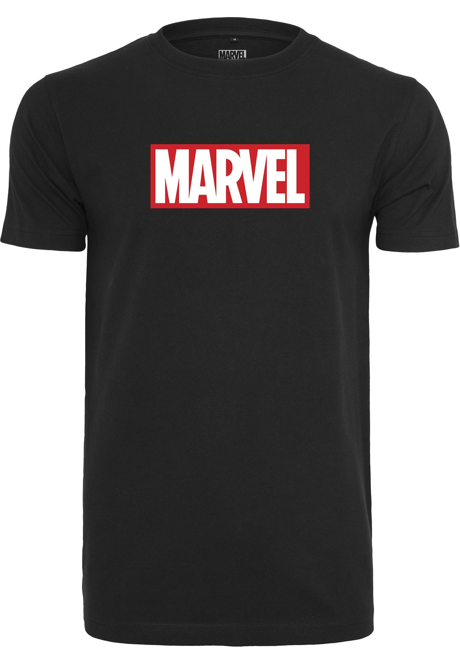 Merchcode T-Shirt Herren Marvel Logo Tee (1-tlg) black