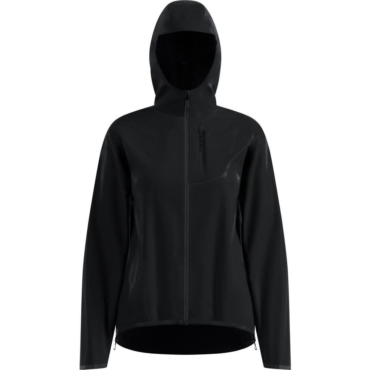 Odlo Outdoorjacke The Zeroweight Dual Dry Performance Knit Waterproof Running Jacket Wasserdichte und atmungsaktive Laufjacke aus recycelten Materialien