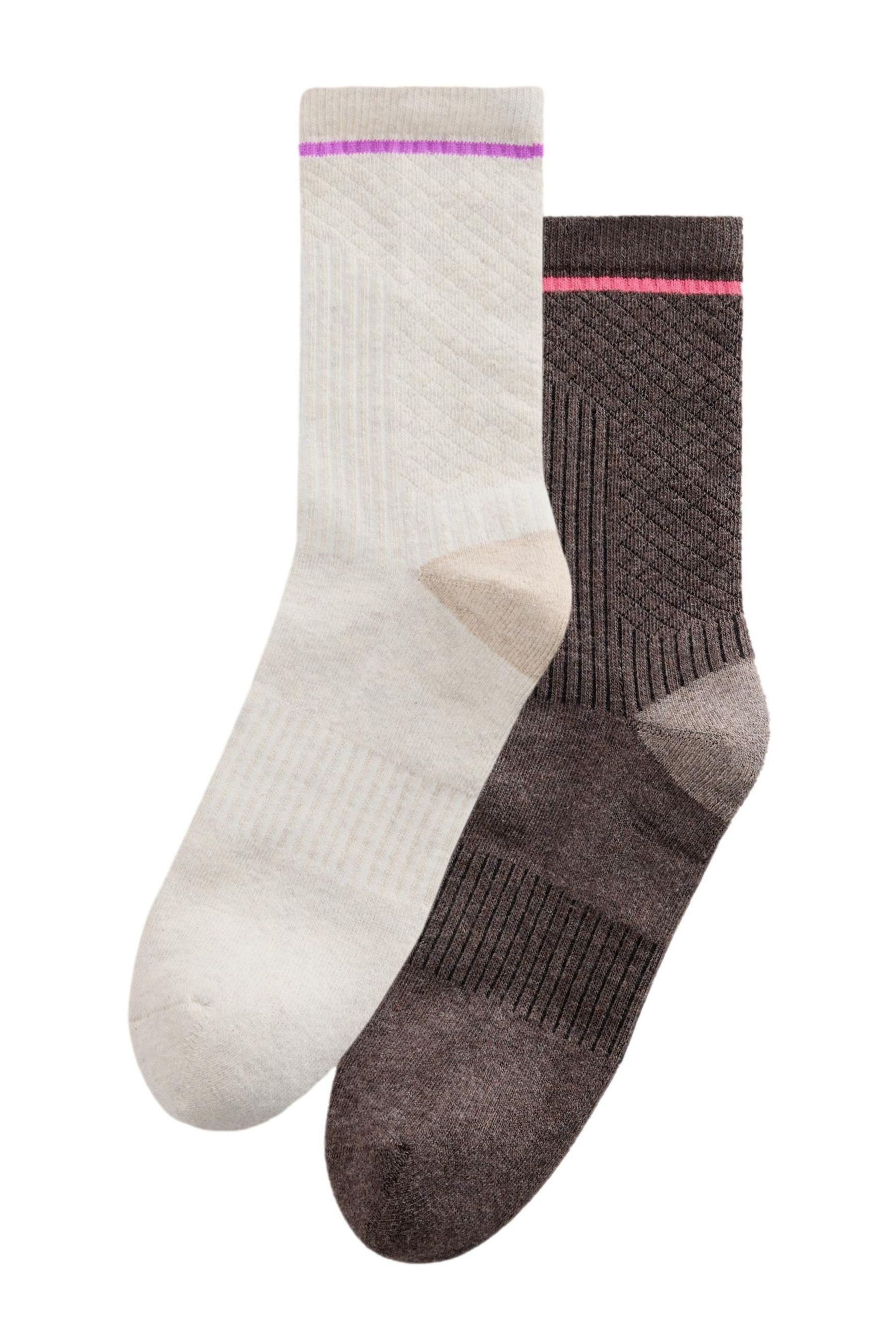 Next Kurzsocken Kurze Wandersocken, 2er-Pack (2-Paar)
