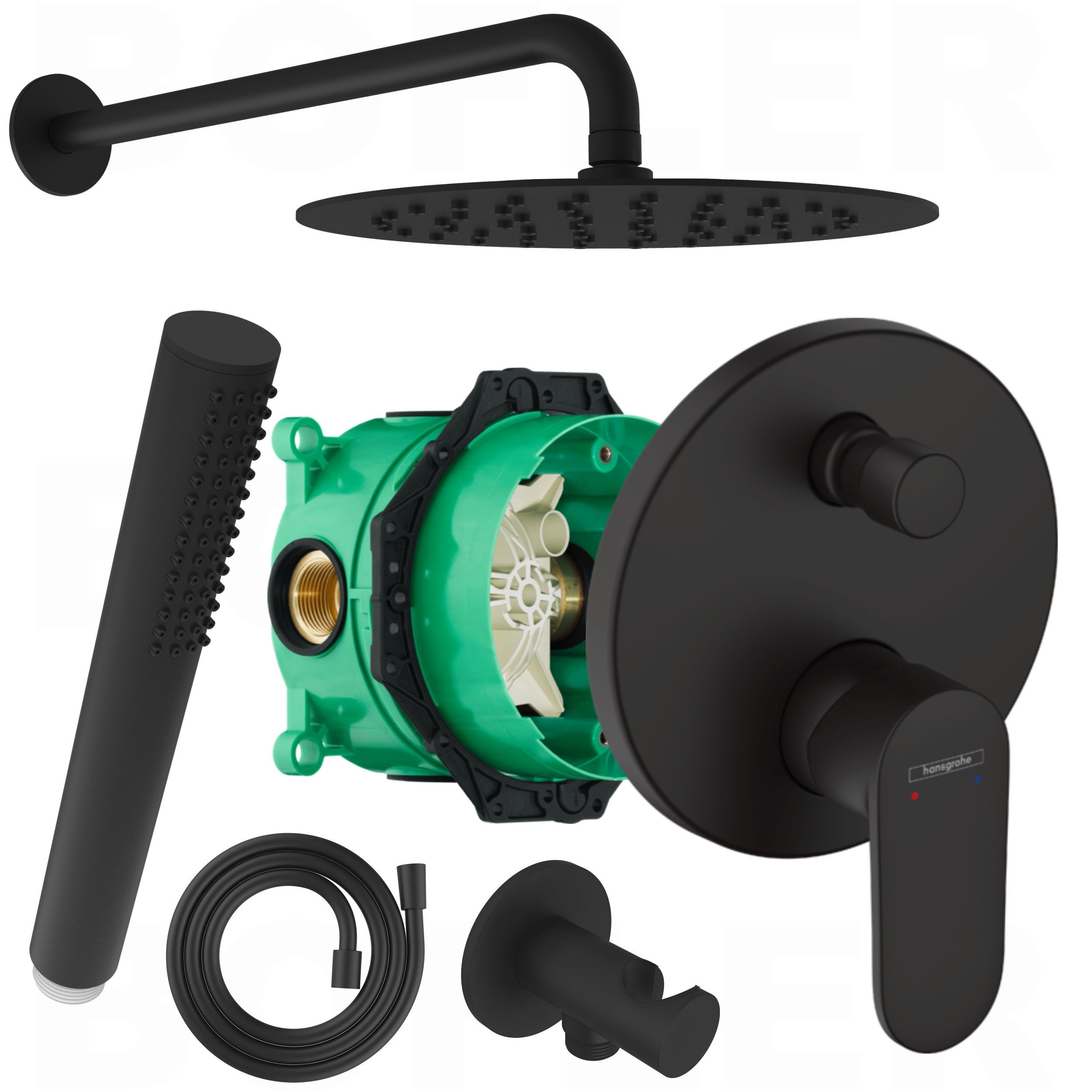 hansgrohe Duscharmatur Vernis Blend (Duschsystem, Duschanlage, Duschset, in günstig online kaufen