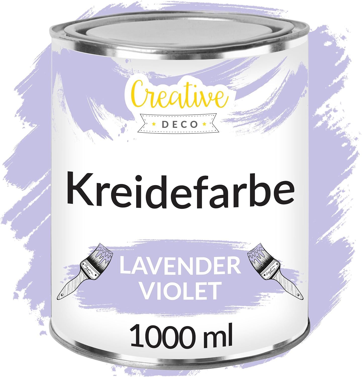 Creative Deco Kreidefarbe Kreidefarbe für Möbel Möbelfarbe Landhaus Vintage Matt Abwaschbar