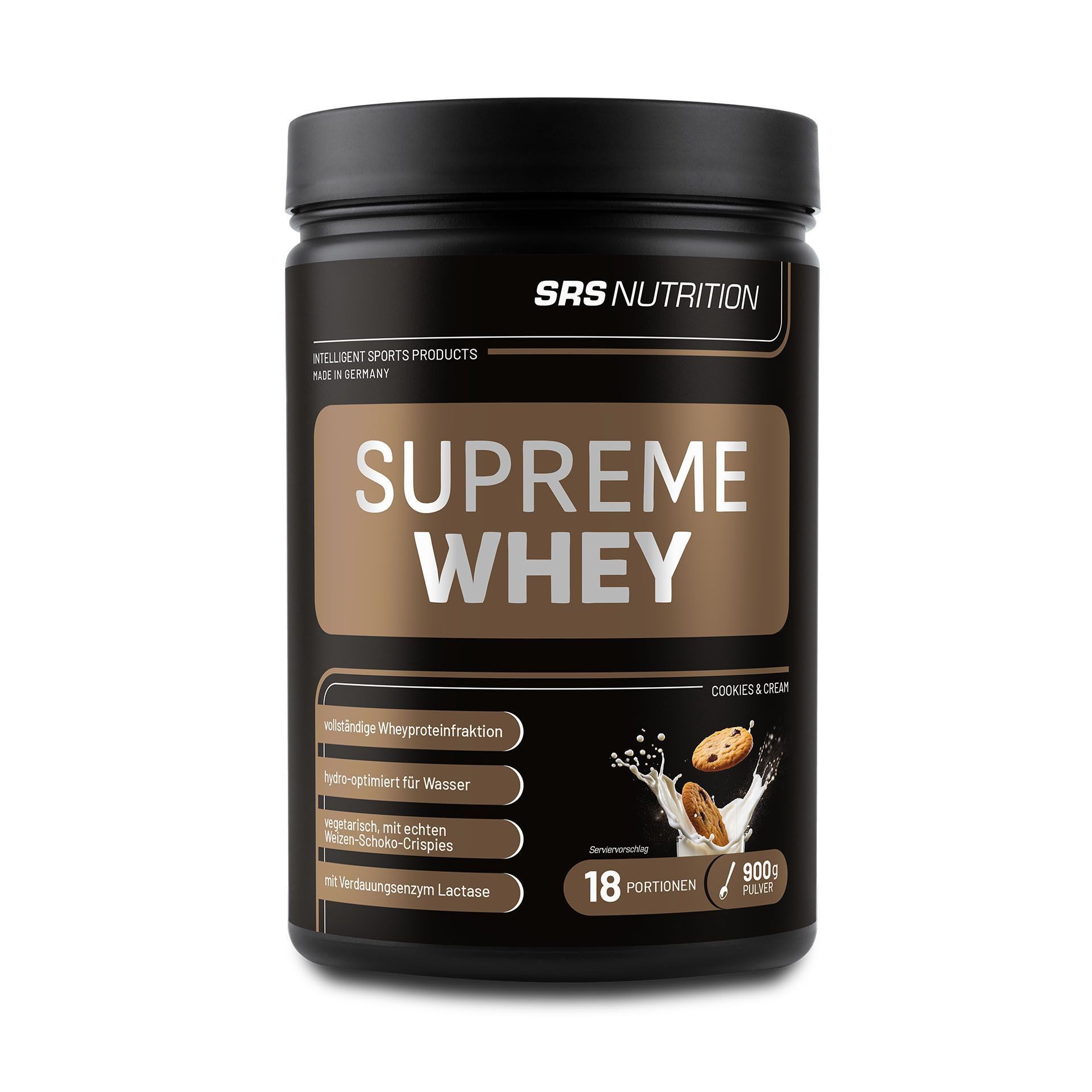 SRS™ SRS Supreme Whey - 900 g - Dose Pulver