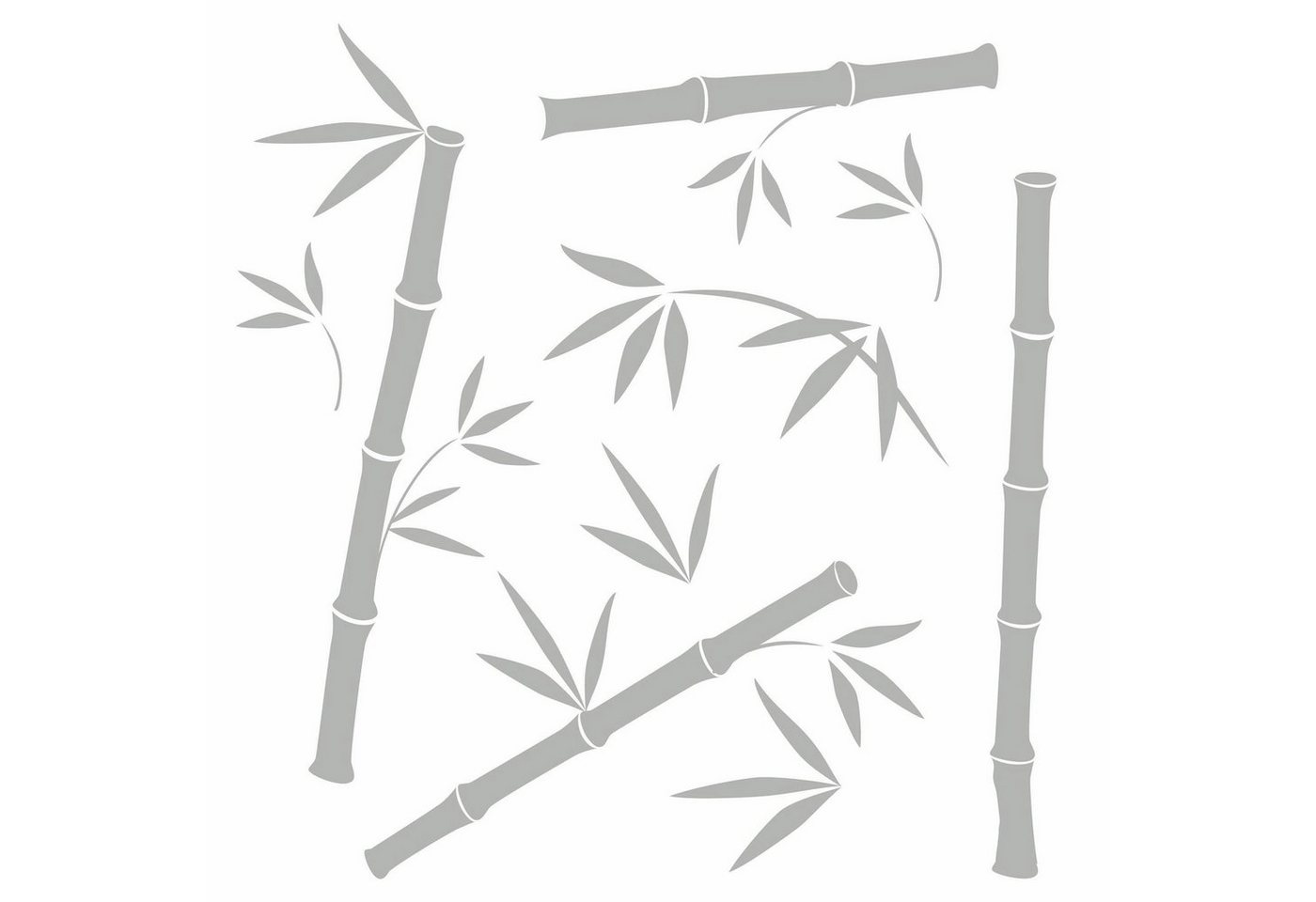 Komar Fensterbild »Bambus«, 31x31 cm, selbsthaftend-HomeTrends