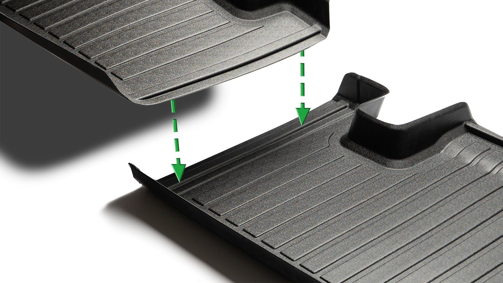 Model das für hinten Gummimatten Tesla 3, für 2befair Auto-Fußmatte Tesla Fußraum