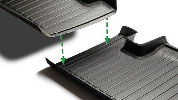 2befair Auto-Fußmatte Gummimatten Fußraum hinten für das Tesla Model Y, für Tesla
