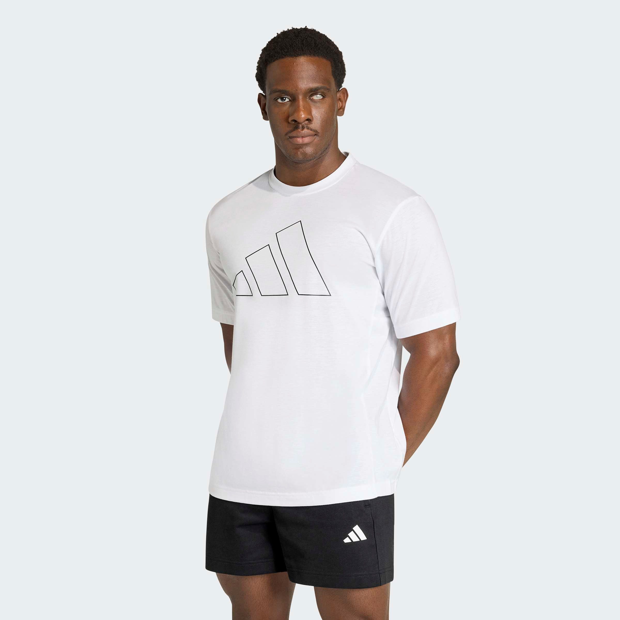 adidas Performance T-Shirt WORKOUT ESSENTIALS FEELREADY LOGO