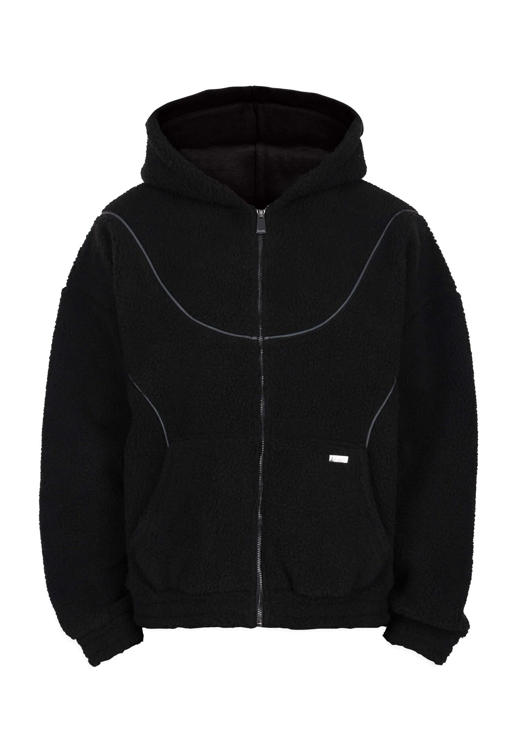Dropsize Sweatjacke Dropsize WAVY TEDDY ZIP HOODIE günstig online kaufen