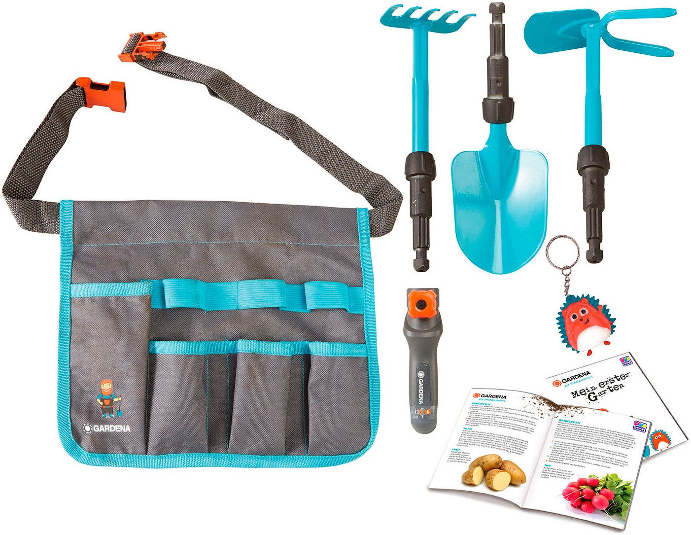 Happy People Kinder-Gartenset GARDENA Gürteltasche, (7-tlg)