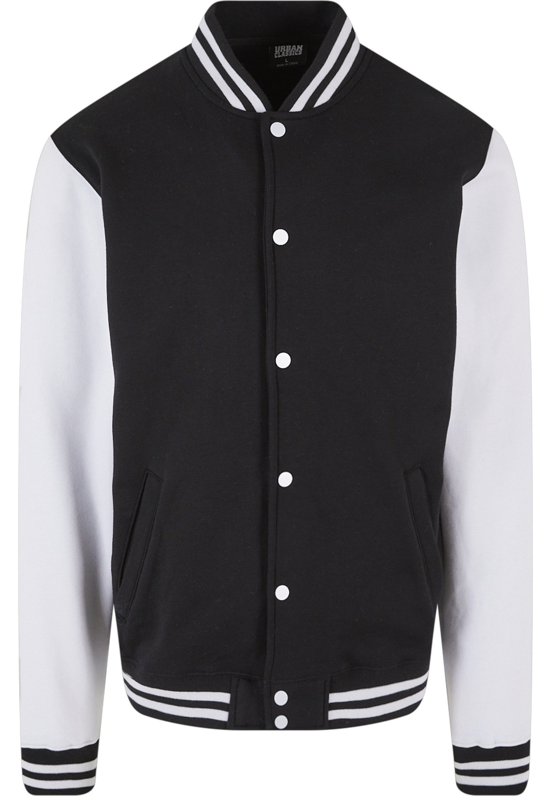 URBAN CLASSICS Outdoorjacke Urban Classics Herren 2-tone College Sweatjacke günstig online kaufen