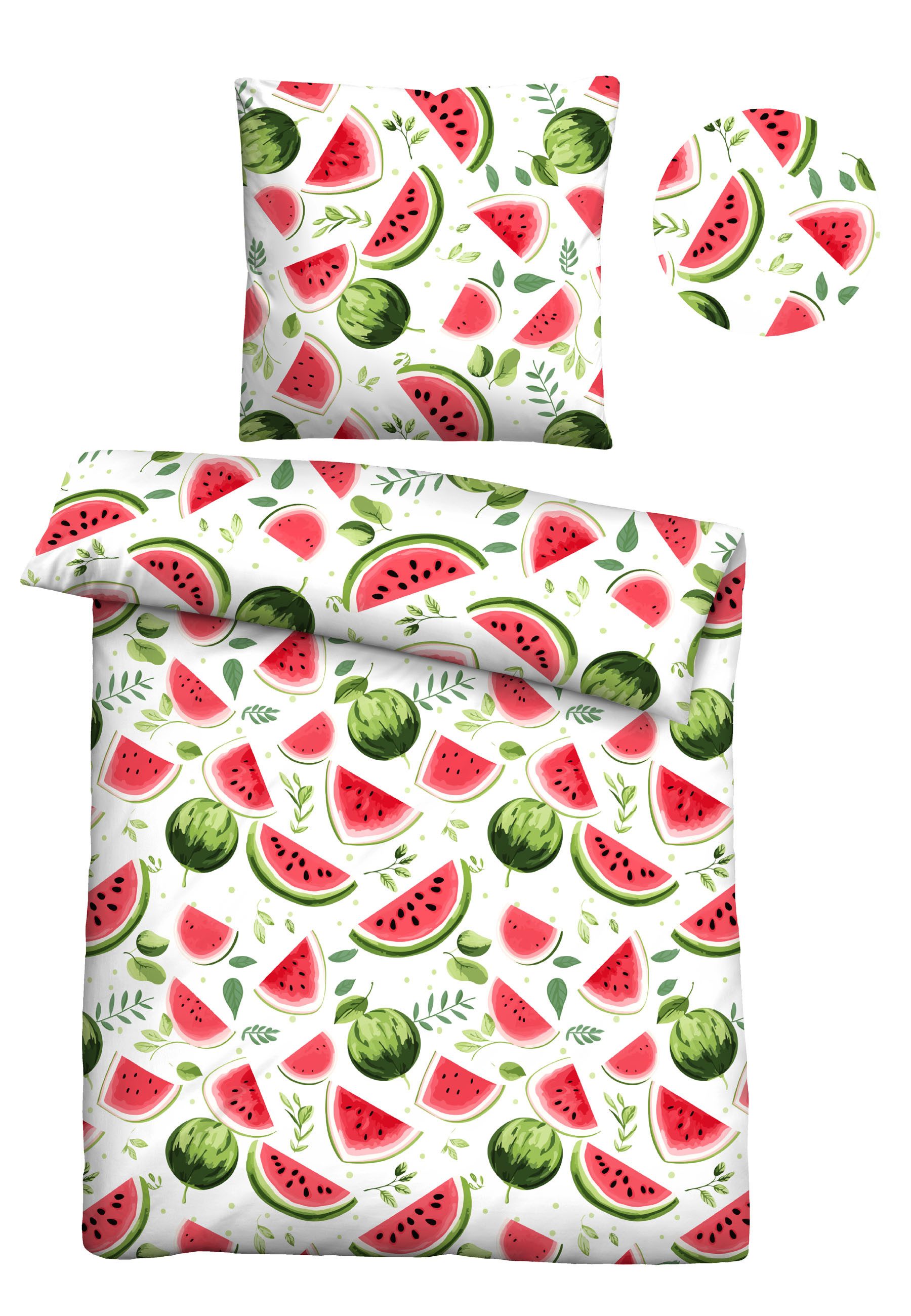 Castell - Markenbettwäsche Bettwäsche 0040798, Renforcé, 2 teilig, hautsympathisch, 100% Baumwolle, Reißverschluss, ganzjährig nutzbar