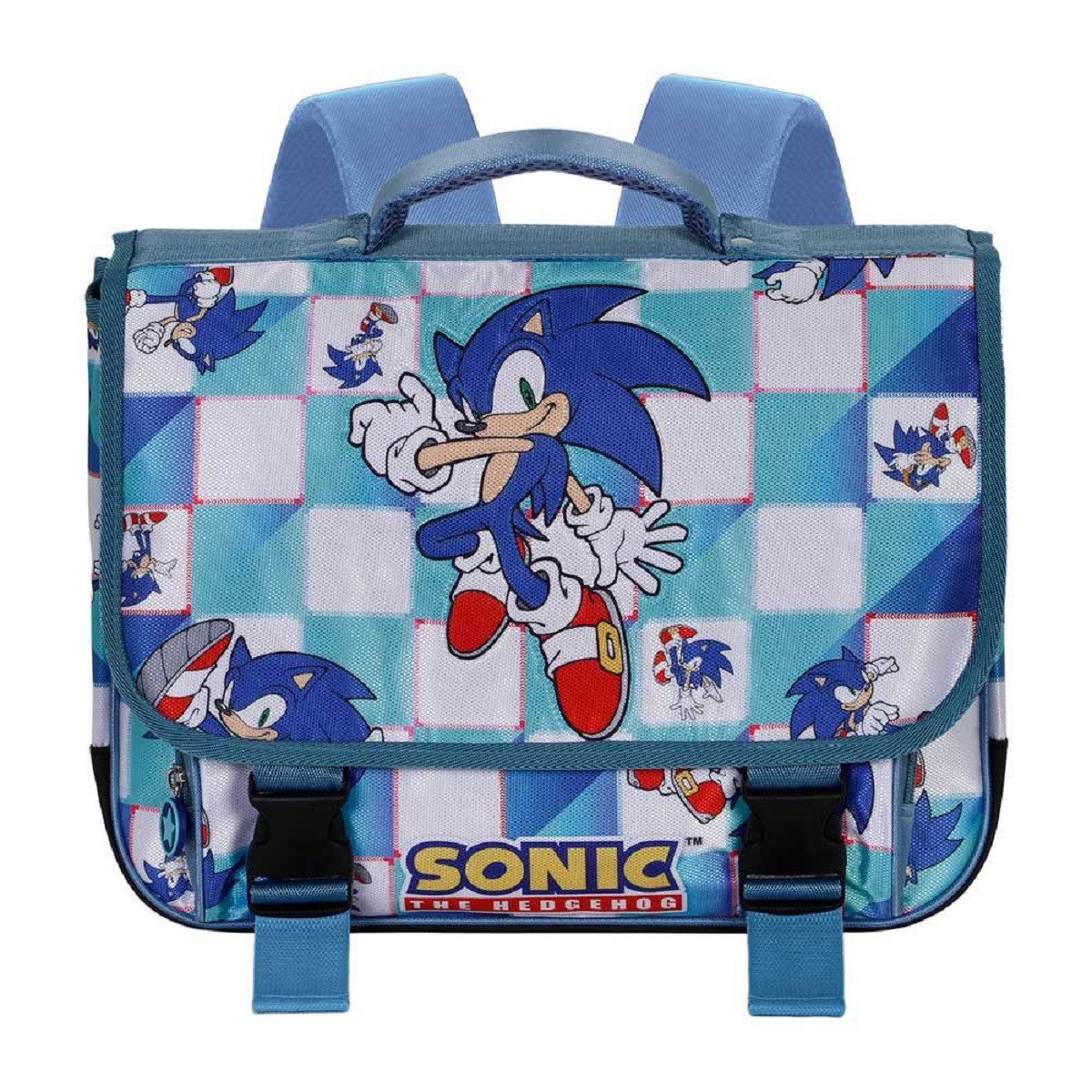 Sonic Schulranzen Schulranzen Dynamischer Rucksack für Kinder